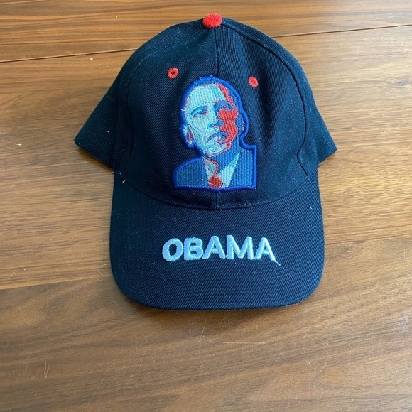Barrack Obama USA President Mural Hat - Picture 2 of 4